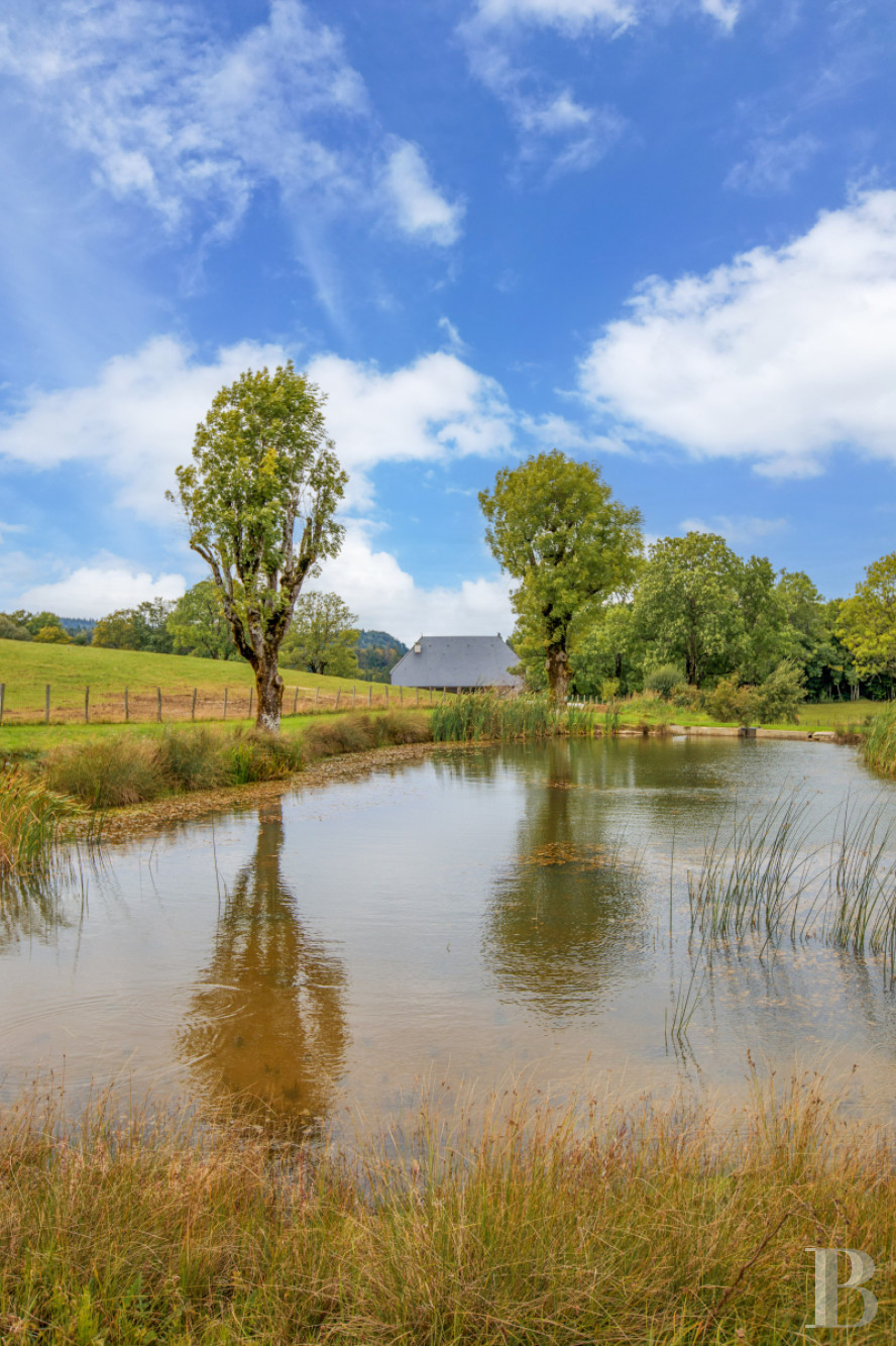 Dans le Haut-Bugey, à mi-chemin entre Lyon et Genève, une ferme abbatiale du 17e siècle transformée en une vaste et confortable demeure.  - photo  n°4
